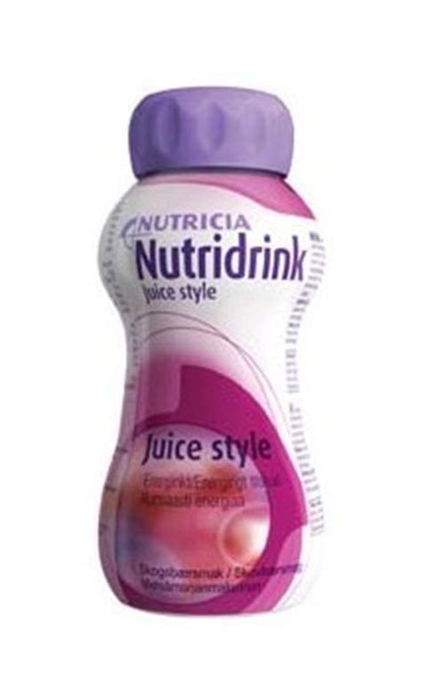 Nutridrink Juice Style 4 X 200 Ml Apteekkituotteet Fi Verkkoapteekki