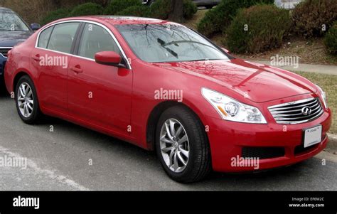 Infiniti G sedan Stock Photo - Alamy