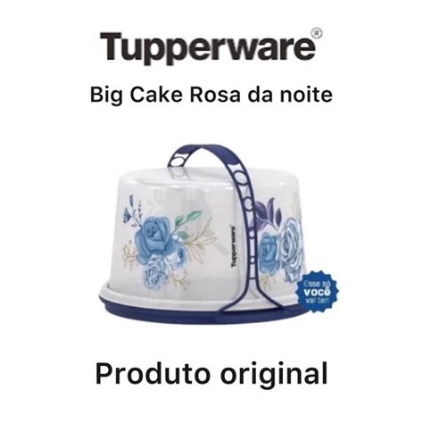 Tupperware Boleira Big Cake Shopee Brasil