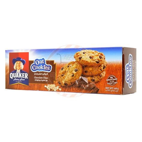 Quaker Chocolate Chips Oat Cookies 126g