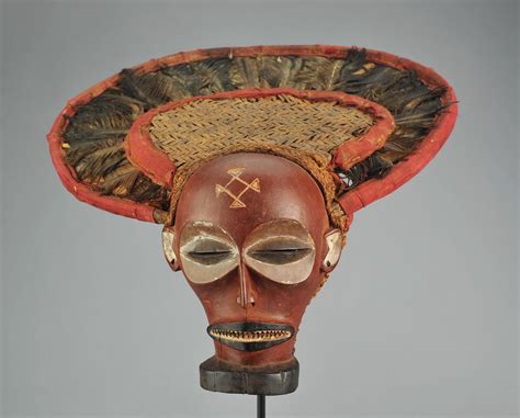 Chokwe Congo Cihongo Mask Tshokwe African Provenance Oct 15 2019