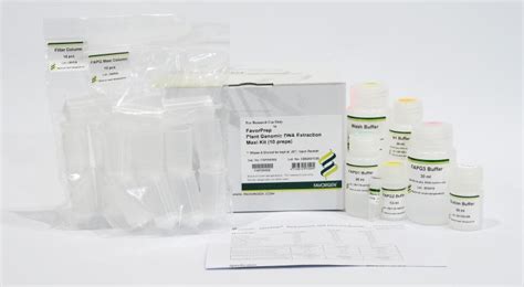 株式会社チヨダサイエンス Favorprep Plant Genomic Dna Extraction Maxi Kit