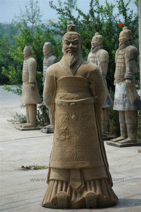 The Terracotta Army Buried With The Emperor Of Qin In 209 210 Bc In