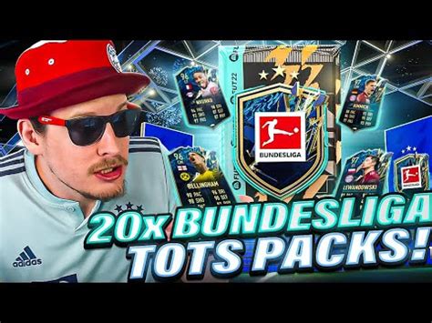 I Opened 20x GUARANTEED Bundesliga TOTS Packs FIFA 22 Ultimate Team