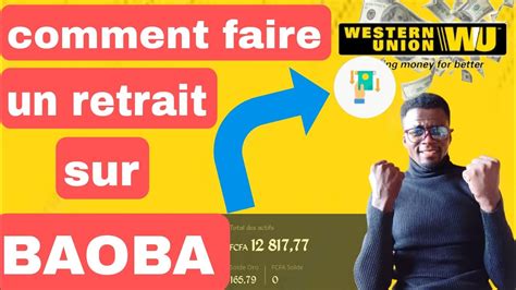 COMMENT FAIRE UN RETRAIT SUR BAOBA YouTube