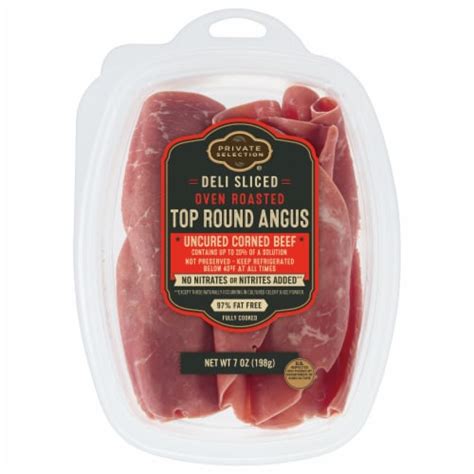 Private Selection® Angus Top Round Deli Corned Beef Sliced 7 Oz