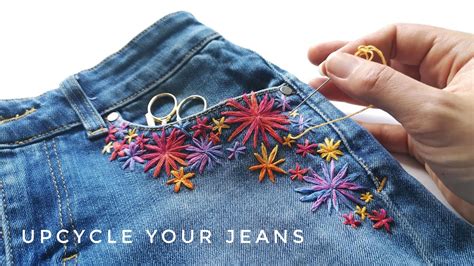 Upgrade Your Jeans With Modern Hand Embroidery Crafts On Display