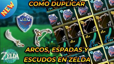 COMO DUPLICAR ARMAS ESCUDOS Y ARCOS SIN USAR LIKE LIKE EN ZELDA TOTK