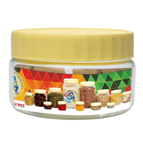 Transparent Ml Round Pet Plastic Jar At Rs Piece In Silvassa