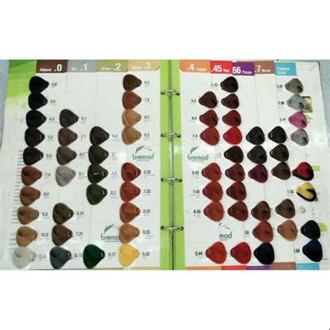 Bremod Hair Color Chart - Infoupdate Wallpaper Images