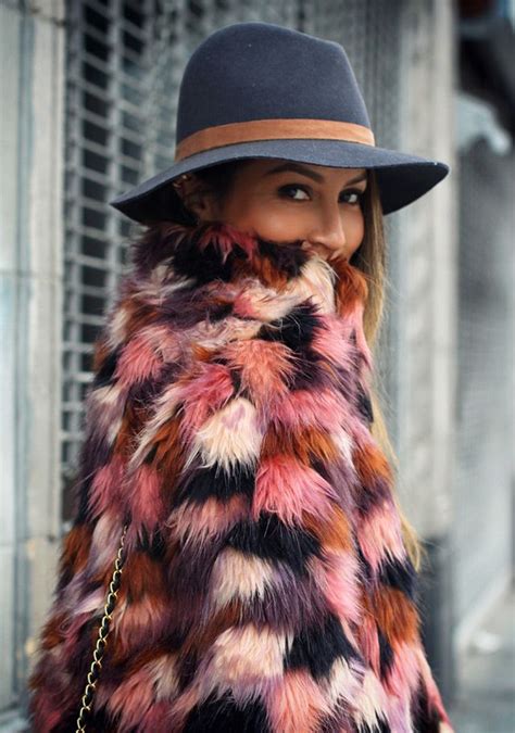 Multi Colored Faux Fur Coats The Next Big Thing People And Styles Fashion Style And What To