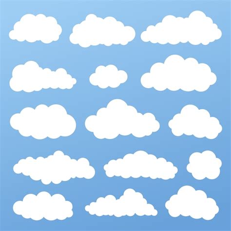 Clipart Cartoon Clouds