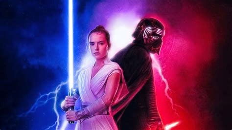 Star Wars The Rise of Skywalker, Poster, Rey, Kylo Ren, 4K, #3.1318 ...