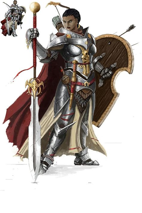 Black Woman Paladin Character Iconic Characters Fantasy Heroes