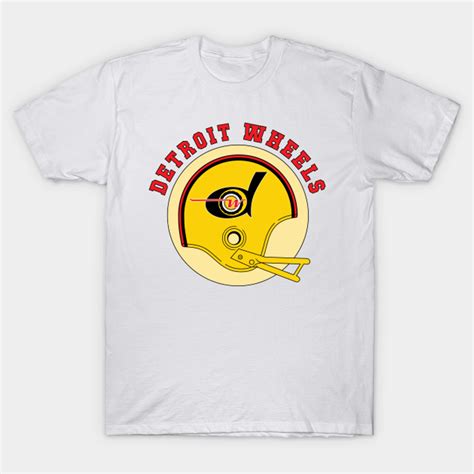 WFL Detroit Wheels Wfl T Shirt Sold By Rohit Agarwal SKU 2348750