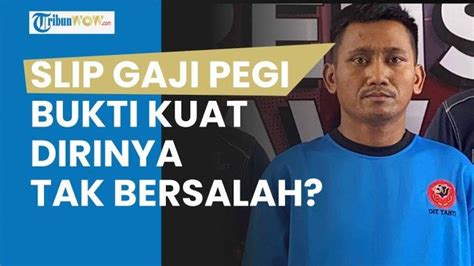 Video Slip Gaji Pegi Disebut Jadi Bukti Kuat Tak Bersalah Kuasa Hukum