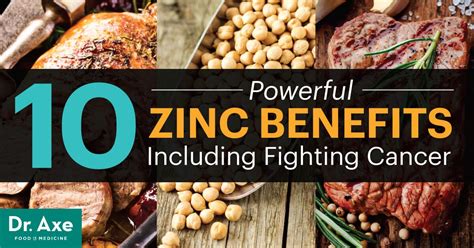 10 Powerful Zinc Benefits, Including Fighting Cancer - Dr. Axe