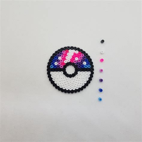 Hama Perler Beads Pokémon 1st Generation Poké Balls Anime Glass Covers