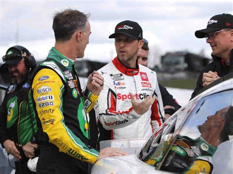 Kevin Harvick Claims He Doesn T See Kyle Busch S Team Winning A Race