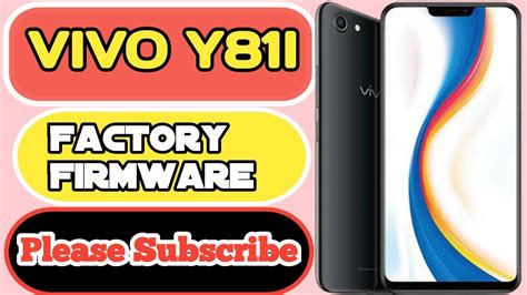 VIVO Y81I FACTORY FIRMWARE VIVO Y81I FLASH FILE YouTube