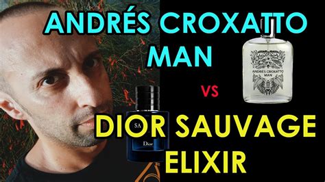 ANDRÉS CROXATTO MAN vs DIOR SAUVAGE ELIXIR Reseña del último