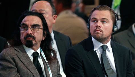 Leonardo DiCaprio & His Dad Attend Climate Change Summit | George ...