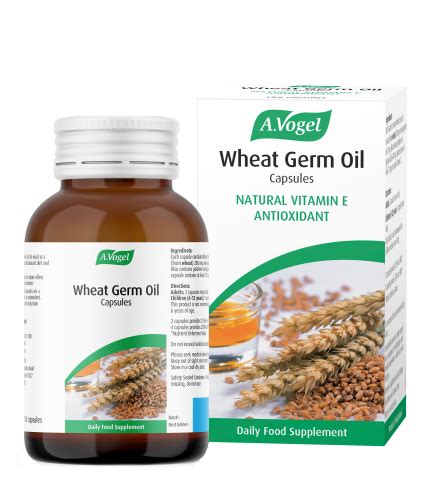 Wheat Germ Oil Capsules From A Vogel