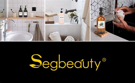 Amazon Segbeauty Bathroom Organization Labels Pcs Waterproof