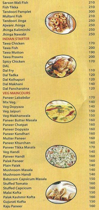 Menu At Swagath Multicusine Restaurant Hyderabad 143