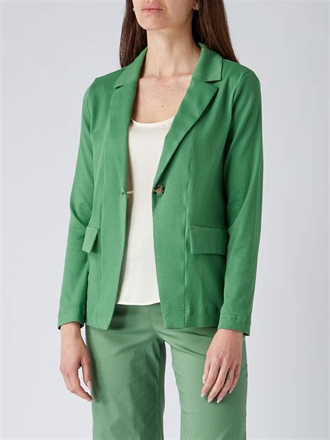 Giacca Donna Gran Sasso In Cotone Stretch Verde Bosco Acquista Online