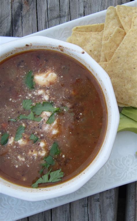 Simple Black Bean Soup Ready To Eat Dinner Once A Month Meals