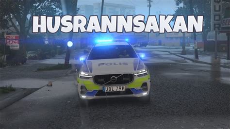 Svensk Polispatrull Vi G R En Husrannsakan Gta Lspdfr Youtube