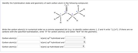 Solved Practice Problem 0155 Identify The Hybridization