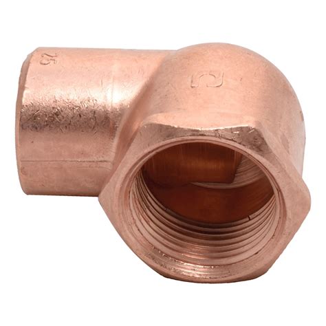 Codo Grados Rosca Interior De Pulgada Bronce The Home Depot M Xico