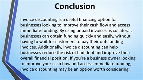 Ppt Understanding Invoice Discounting A Complete Guide For