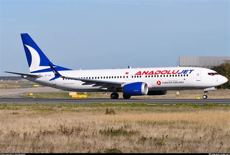 Tc Lai Anadolu Jet Boeing 737 8 Max Photo By Linus Wambach Id 1331040