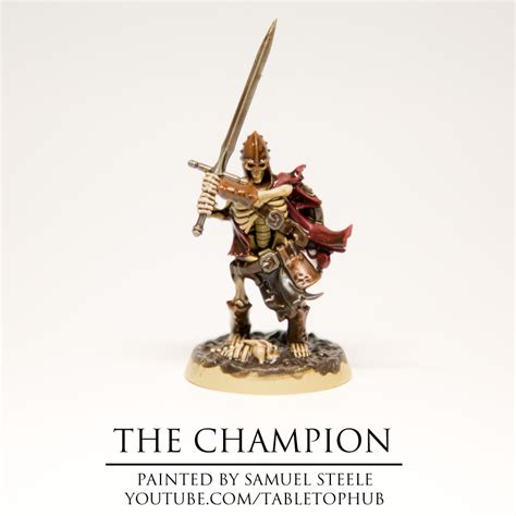 The Champions Of The Sepulchral Guard Warhammer Underworlds