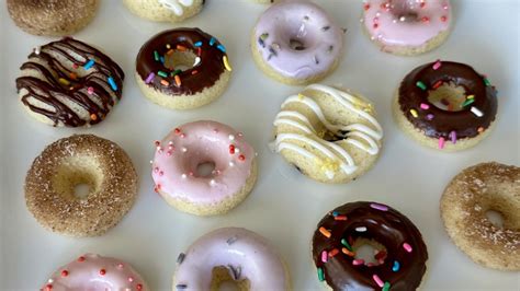 Glazed Mini Baked Donuts Recipe