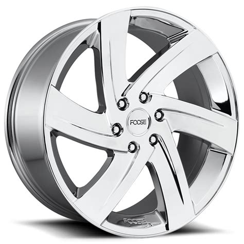 22" Foose Wheels F166 Bodine Chrome Rims #FOS010-1