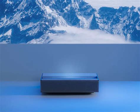 Mira Projector Design Combines Gentle Form Tactile Materials And Soft