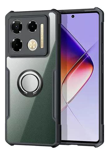 Funda Para Infinix Note 40 Pro Plus Suave Marco Claro Anillo Meses