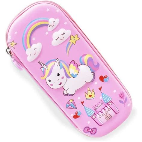 Trousse Bo Te Crayons Licorne Trousse Scolaire Extensible Trousse