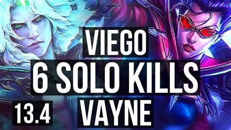 Viego Vs Vayne Top Solo Kills Legendary Games Kr