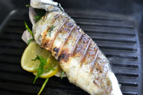 Grilled Whole Branzino – Marc Eats