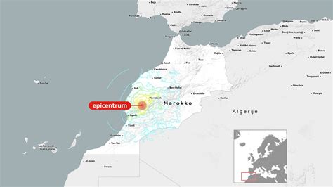 Aardbeving Marokko Leidt Tot Zeker Doden En Veroorzaakt Ravage
