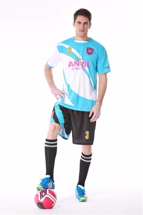 Dye Sublimation Custom Printing Soccer Wears Uniforms Sportswear Set