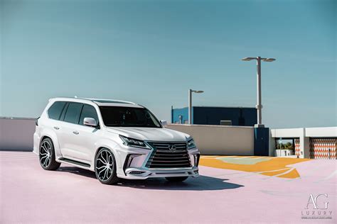 Ag Luxury Wheels Lexus Lx570 Widebody Agluxury Agl32 Monoblock Forged