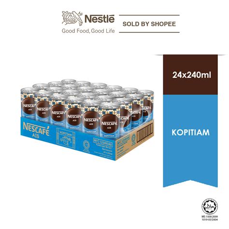 33 Nescafe Ice Can 240ml X 24pcs Shopee Malaysia