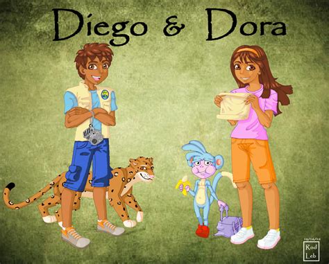 Diego And Dora By Rodleb2 On Deviantart