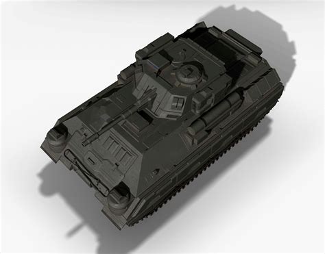 Sci Fi Tank 3D Model $15 - .unknown .obj .fbx .max .blend .upk .unitypackage - Free3D